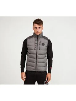 Zavetti Canada Mareto Gilet - Grey -Barbou Clothing Shop VHX54 SQ5 0000000005 GREY MDd1