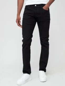 Armani Exchange J13 Slim Fit Black Jeans