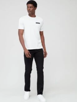 Armani Exchange J13 Slim Fit Black Jeans -Barbou Clothing Shop VHZ82 SQ3 0000000004 BLACK MDo