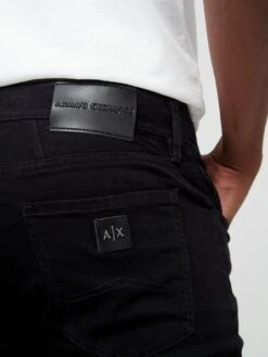 Armani Exchange J13 Slim Fit Black Jeans -Barbou Clothing Shop VHZ82 SQ4 0000000004 BLACK MDd