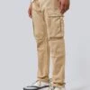 Criminal Damage Army Cargo Pant - Natural