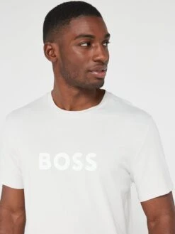 BOSS Swim T-shirt - Light Grey -Barbou Clothing Shop VIH3M SQ4 0000000215 LIGHT GREY MDd