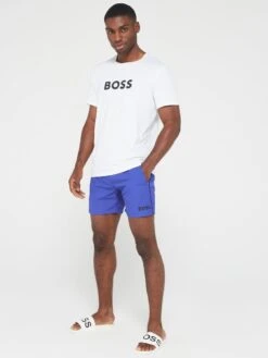 BOSS Starfish Swimshort - Bright Blue -Barbou Clothing Shop VIH4O SQ3 0000000197 BRIGHT BLUE MDo