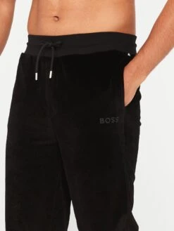 BOSS Bodywear Velour Lounge Pants - Black -Barbou Clothing Shop VIIKO SQ4 0000000004 BLACK MDd