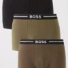 BOSS Bodywear 3 Pack Bold Design Trunk - Multi