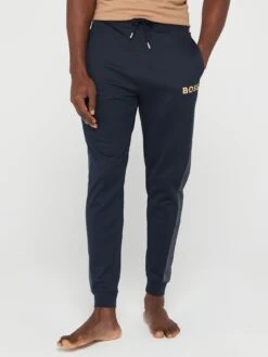 BOSS Bodywear Tracksuit Lounge Pants - Dark Blue
