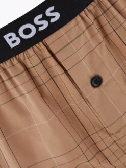 BOSS Bodywear 2 Pack Boxer Shorts - Beige/Black -Barbou Clothing Shop VIISN SQ3 0000000108 BEIGE SLd