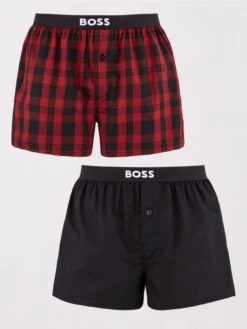 BOSS Bodywear 2 Pack Boxer Shorts - Multi