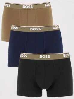 BOSS Bodywear 3 Pack Power Trunks - Multi