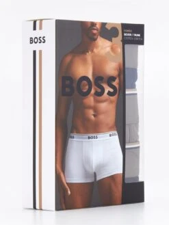 BOSS Bodywear 3 Pack Power Trunks - Multi -Barbou Clothing Shop VIIVL SQ4 0000000029 MULTI SLd1