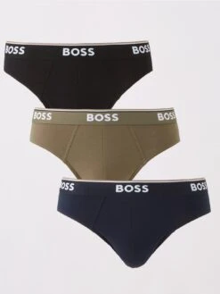 BOSS Bodywear 3 Pack Power Briefs - Multi