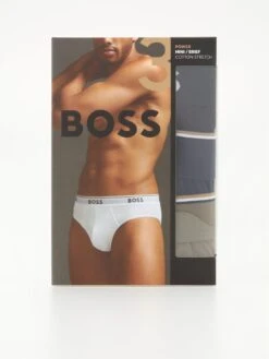 BOSS Bodywear 3 Pack Power Briefs - Multi -Barbou Clothing Shop VIIVO SQ4 0000000029 MULTI SLd1