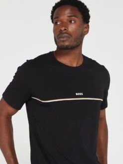 BOSS Bodywear Unique Lounge T-shirt - Black -Barbou Clothing Shop VIIX0 SQ4 0000000004 BLACK MDd