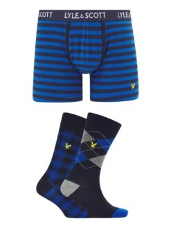 Lyle & Scott Trunks And Boxers Gift Set - Multi