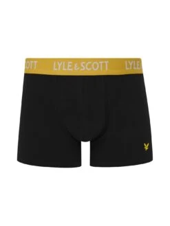 Lyle & Scott Miller 5 Pack Trunks - Black -Barbou Clothing Shop VIKGD SQ3 0000000004 BLACK SLd1