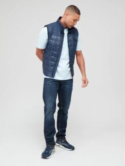 BOSS Odeno Padded Gilet - Dark Blue -Barbou Clothing Shop VIOPG SQ3 0000000354 DARK BLUE MDo
