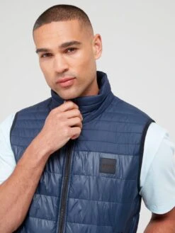 BOSS Odeno Padded Gilet - Dark Blue -Barbou Clothing Shop VIOPG SQ5 0000000354 DARK BLUE MDd1