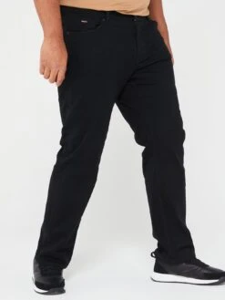 BOSS Big & Tall Maine Regular Fit Jean - Black