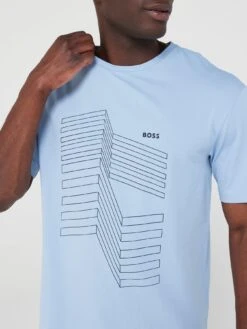 BOSS Tee 6 Relaxed Fit T-shirt - Blue -Barbou Clothing Shop VIOTC SQ4 0000000020 BLUE MDd