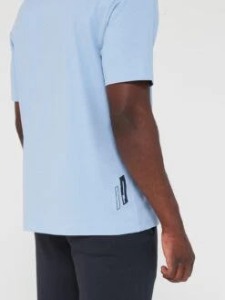 BOSS Tee 6 Relaxed Fit T-shirt - Blue -Barbou Clothing Shop VIOTC SQ5 0000000020 BLUE MDd1