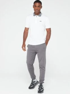 BOSS Paddy 1 Regular Fit Polo Shirt - White  -Barbou Clothing Shop VIOTU SQ3 0000000013 WHITE MDo