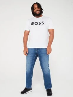 BOSS Big & Tall Maine Regular Fit Jean -Barbou Clothing Shop VIOUZ SQ3 0000000265 MID WASH MDo