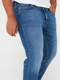 BOSS Big & Tall Maine Regular Fit Jean -Barbou Clothing Shop VIOUZ SQ4 0000000265 MID WASH MDd