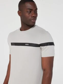 BOSS Tee 2 Regular Fit T-shirt - Grey  -Barbou Clothing Shop VIOVH SQ4 0000000005 GREY MDd