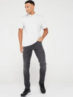 BOSS Penylonmatt Polo Shirt - Light Grey -Barbou Clothing Shop VIOWE SQ3 0000000215 LIGHT GREY MDo