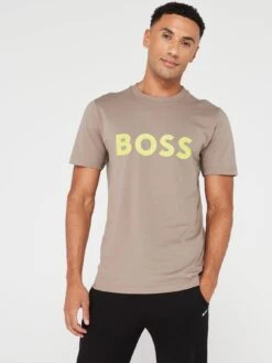 BOSS Tee 1 Regular Fit T-shirt - Khaki 
