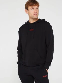 HUGO Bodywear Linked Lightweight Hoodie