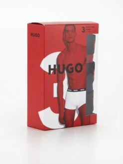 HUGO Bodywear 3 Pack Trunk -Barbou Clothing Shop VIS8R SQ4 0000000048 NAVY SLd1