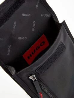 HUGO Ethon 2.0N_Envelope Flap Messenger Bag -Barbou Clothing Shop VIYZ3 SQ5 0000000004 BLACK SLi