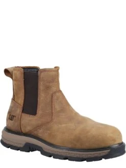 CAT Exposition Chelsea Boot - Brown 6 CAT Exposition Chelsea Boot - Brown -Barbou Clothing Shop VIZ0X SQ3 0000000143 BROWN SLf