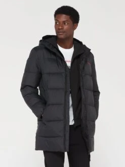 HUGO Mati2341 Padded Coat - Black 