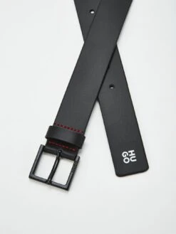 HUGO Giove--tip_Sz35 Belt -Barbou Clothing Shop VIZ24 SQ4 0000000004 BLACK SLd1