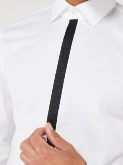 HUGO Keidi Long Sleeve Shirt - White -Barbou Clothing Shop VIZ3W SQ4 0000000013 WHITE MDd