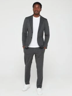 BOSS P Hanry Jacket With Hood - Dark Grey -Barbou Clothing Shop VJ7X6 SQ6 0000000070 DARK GREY MDd2