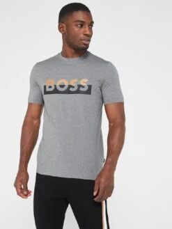 BOSS Tiburt 421 Regular Fit T-shirt - Grey