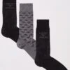 Emporio Armani Bodywear 3 Pack Of Short Socks - Multi