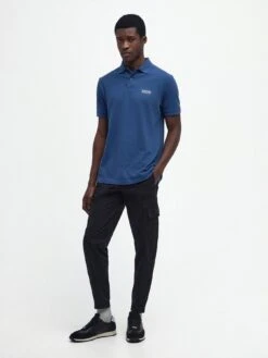 Barbour International Very Exclusive - Essential Polo Shirt - Blue 7 Barbour International Very Exclusive - Essential Polo Shirt - Blue -Barbou Clothing Shop VJGHM SQ3 0000000020 BLUE MDo