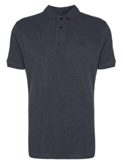 Barbour International Very Exclusive - Essential Polo Shirt - Dark Grey -Barbou Clothing Shop VJGHN SQ5 0000000070 DARK GREY MDd1