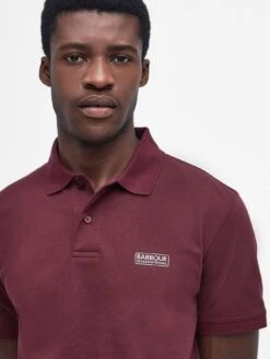 Barbour International Very Exclusive - Essential Polo Shirt - Red -Barbou Clothing Shop VJGHO SQ4 0000000017 RED MDd