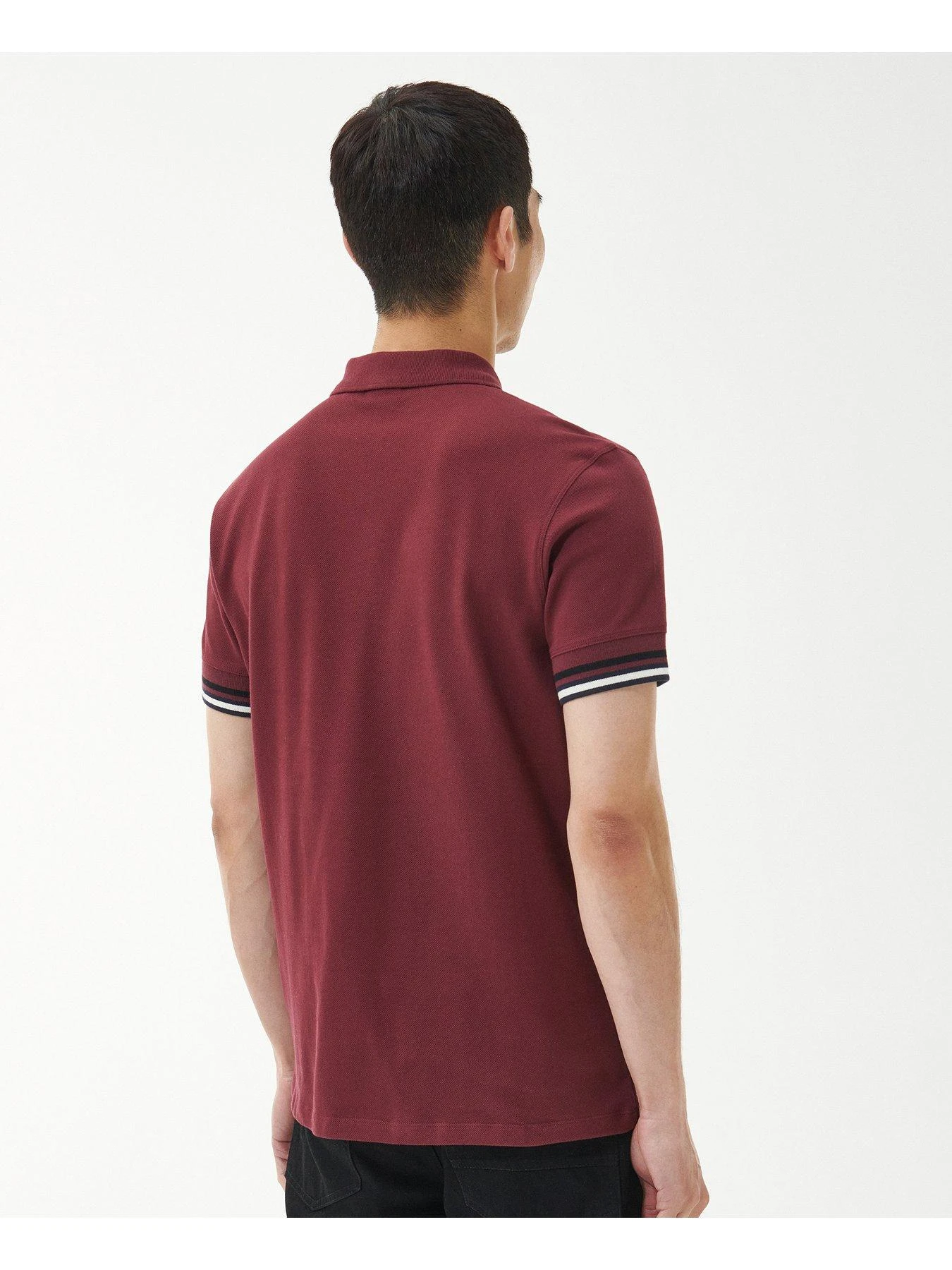 Barbour International Metropolis Polo Shirt - Red 2 Barbour International Metropolis Polo Shirt - Red - Image 2