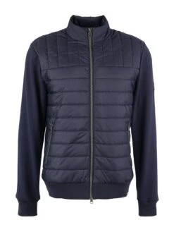 Barbour International Counter Padded Zip Through Jacket - Navy 9 Barbour International Counter Padded Zip Through Jacket - Navy -Barbou Clothing Shop VJGIK SQ6 0000000048 NAVY MDd2