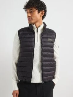 Barbour International Tourer Reed Padded Gilet - Black