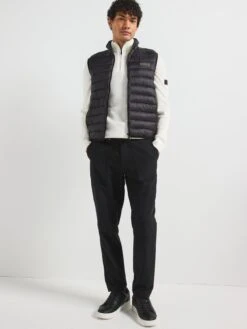 Barbour International Tourer Reed Padded Gilet - Black -Barbou Clothing Shop VJGJH SQ3 0000000004 BLACK MDo