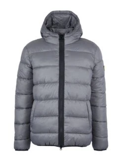 Barbour International Bobber Hooded Padded Jacket - Grey 11 Barbour International Bobber Hooded Padded Jacket - Grey -Barbou Clothing Shop VJGJI SQ6 0000000005 GREY MDd2