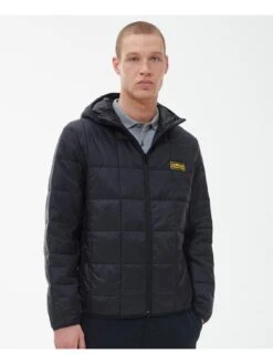 Barbour International Event Hooded Padded Jacket - Black