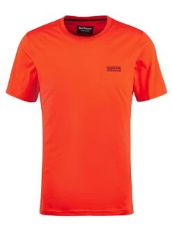 Barbour International Small Logo T-Shirt - Orange -Barbou Clothing Shop VJGKQ SQ5 0000000198 ORANGE MDd1